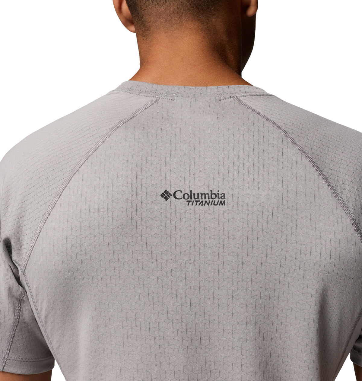 Remera Driventure Short S Omni-Shade Marrón