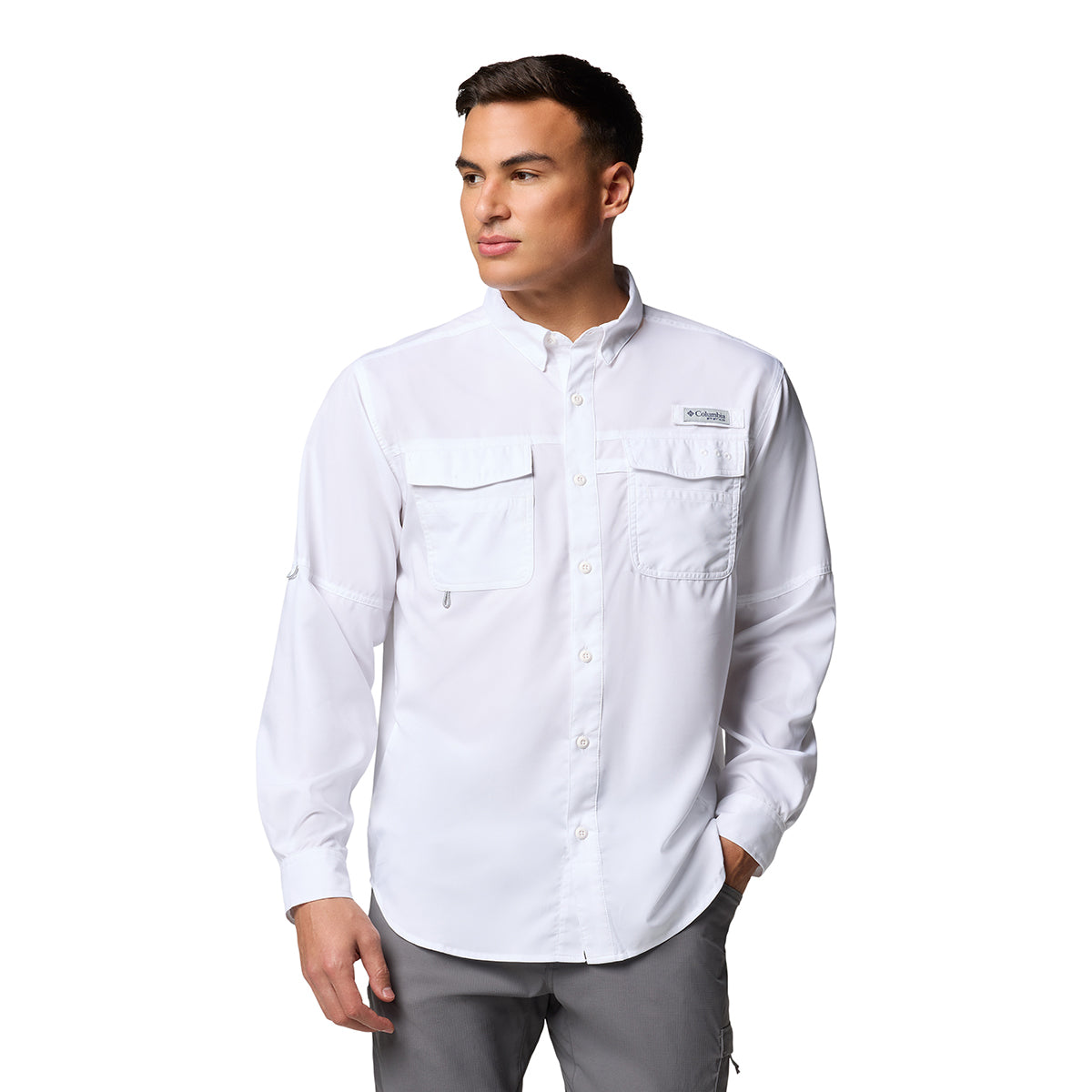 Camisa Manga Larga Blood And Guts V Ls Omni-Shade Blanco