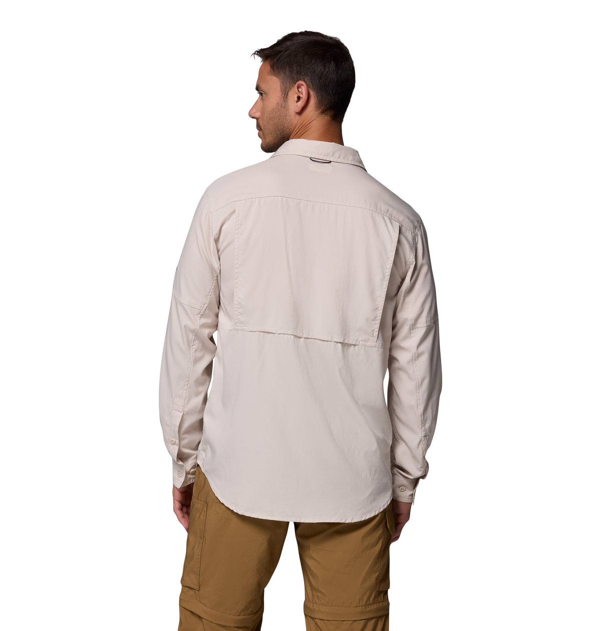 Camisa Manga Larga Silver Rdg Lg Sleeve Omni-Shade Gris