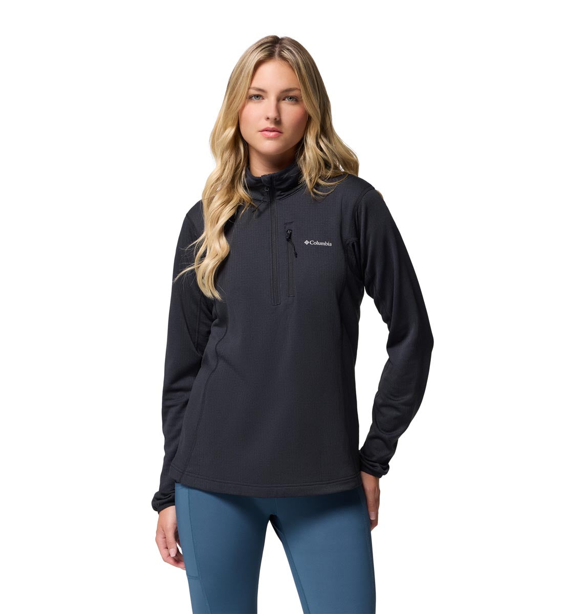 Polar Essential Hike Grid Omni-Wick Negro