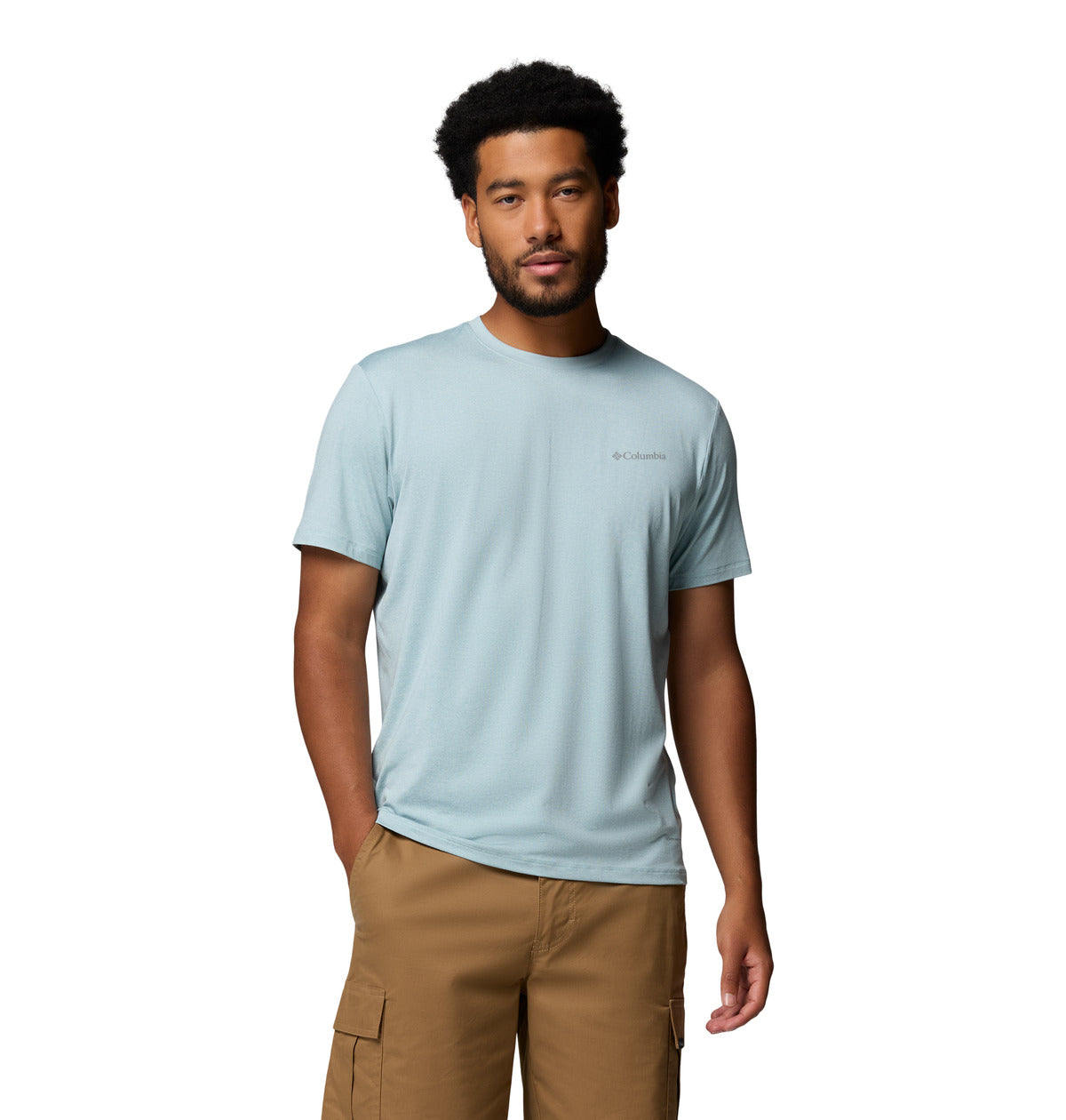 Remera Parsons Point Ss Omni-Shade Azul