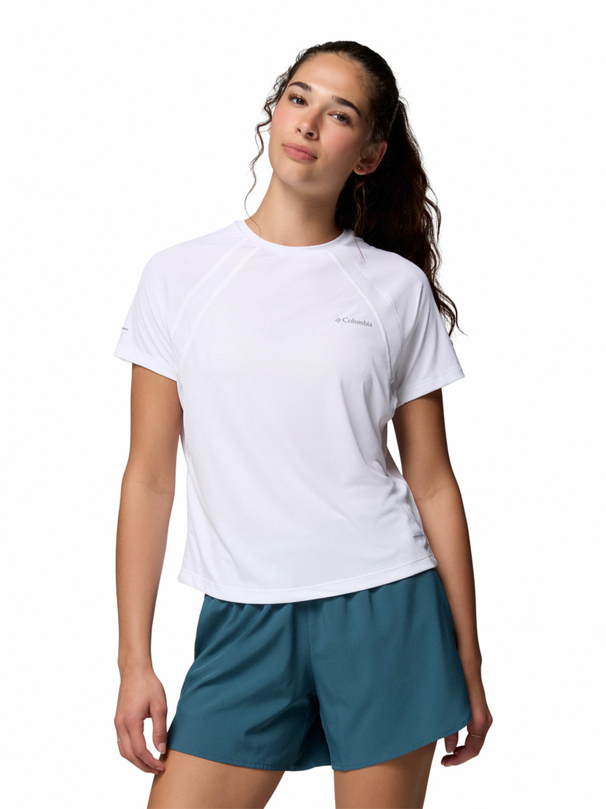 Remera Stealth Spring S Tee Omni-Shade Blanco