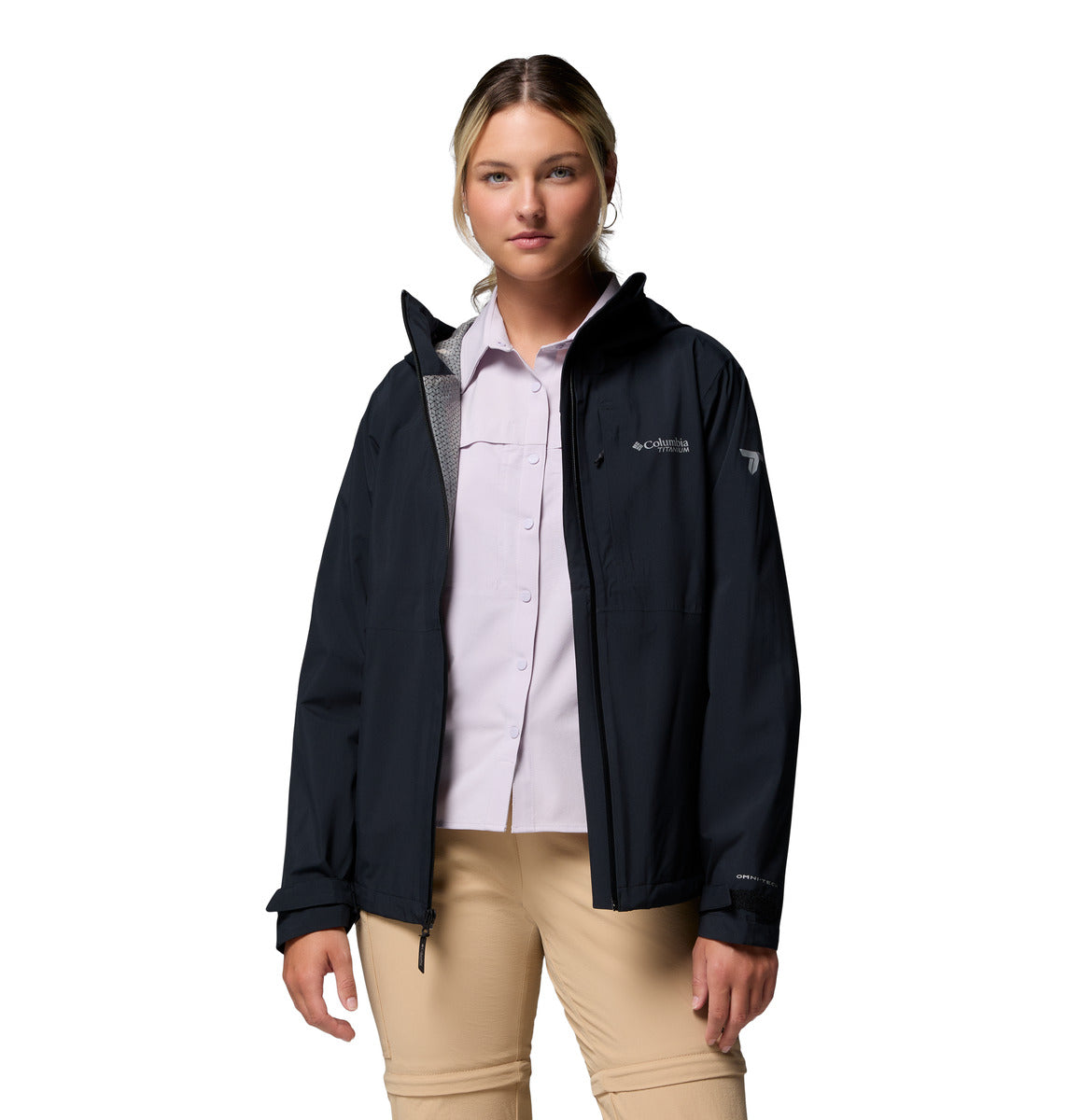 Impermeable Ampli-Dry Ii Shell Omni-Tech Negro