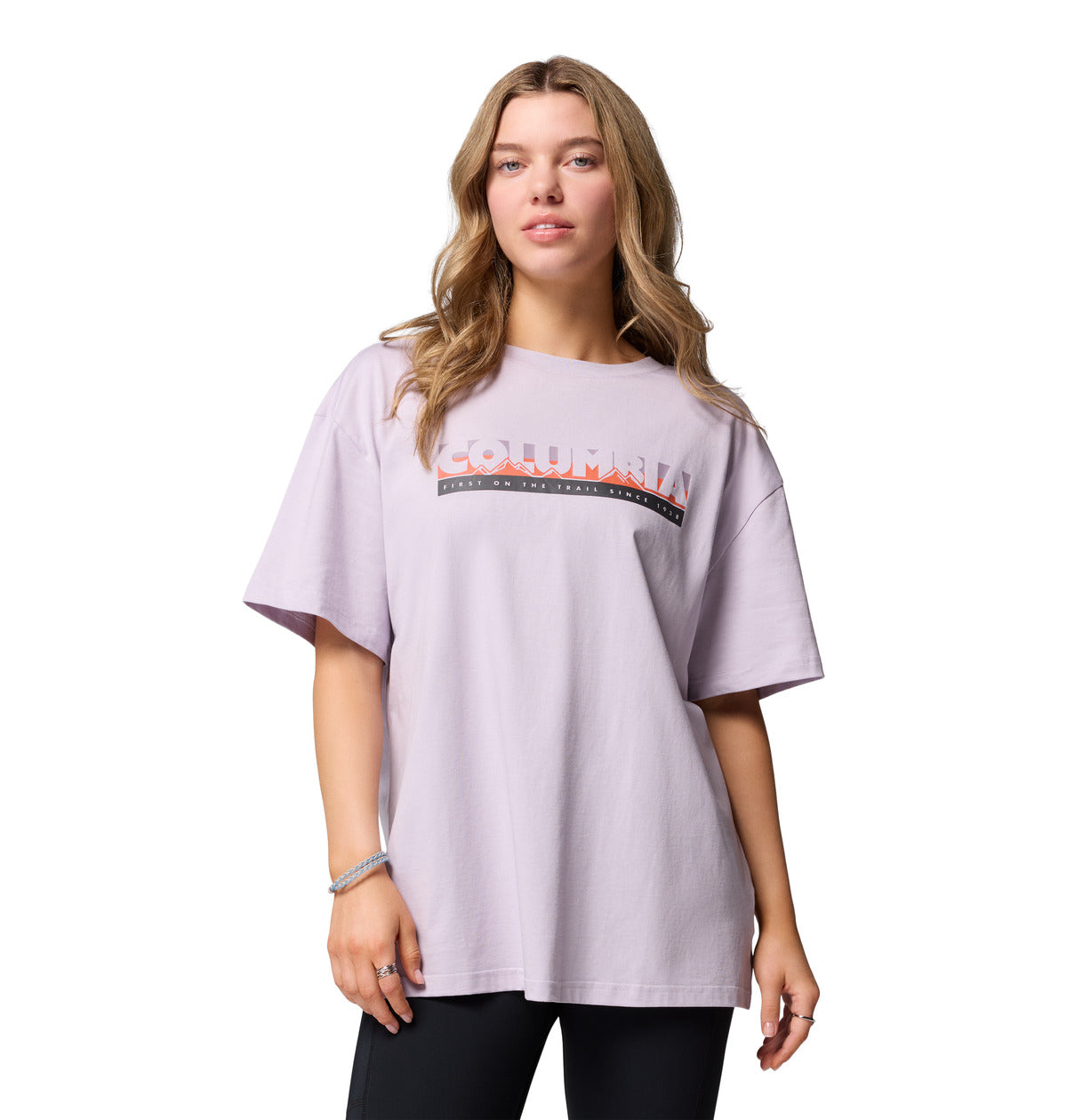 Remera Rolling Bend Graphic  Lila