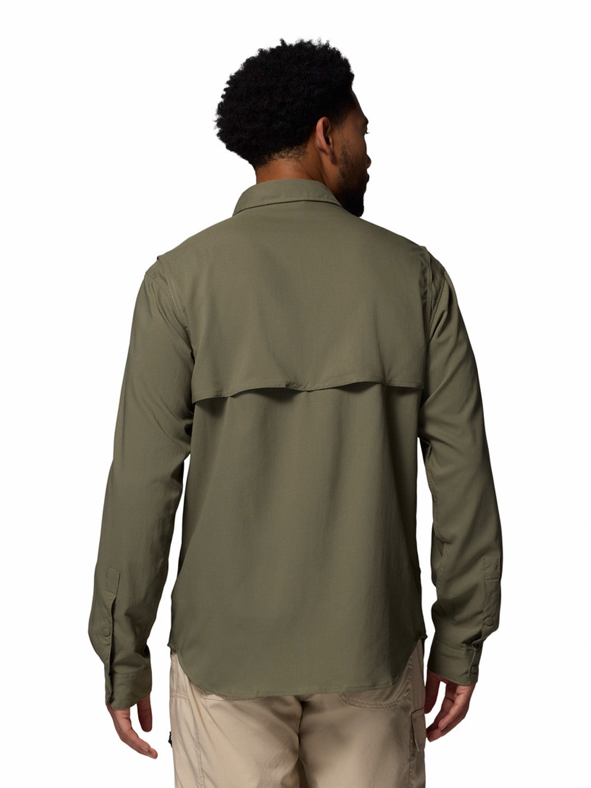 Camisa Manga Larga Silver Ridge Utility Omni-Shade Verde
