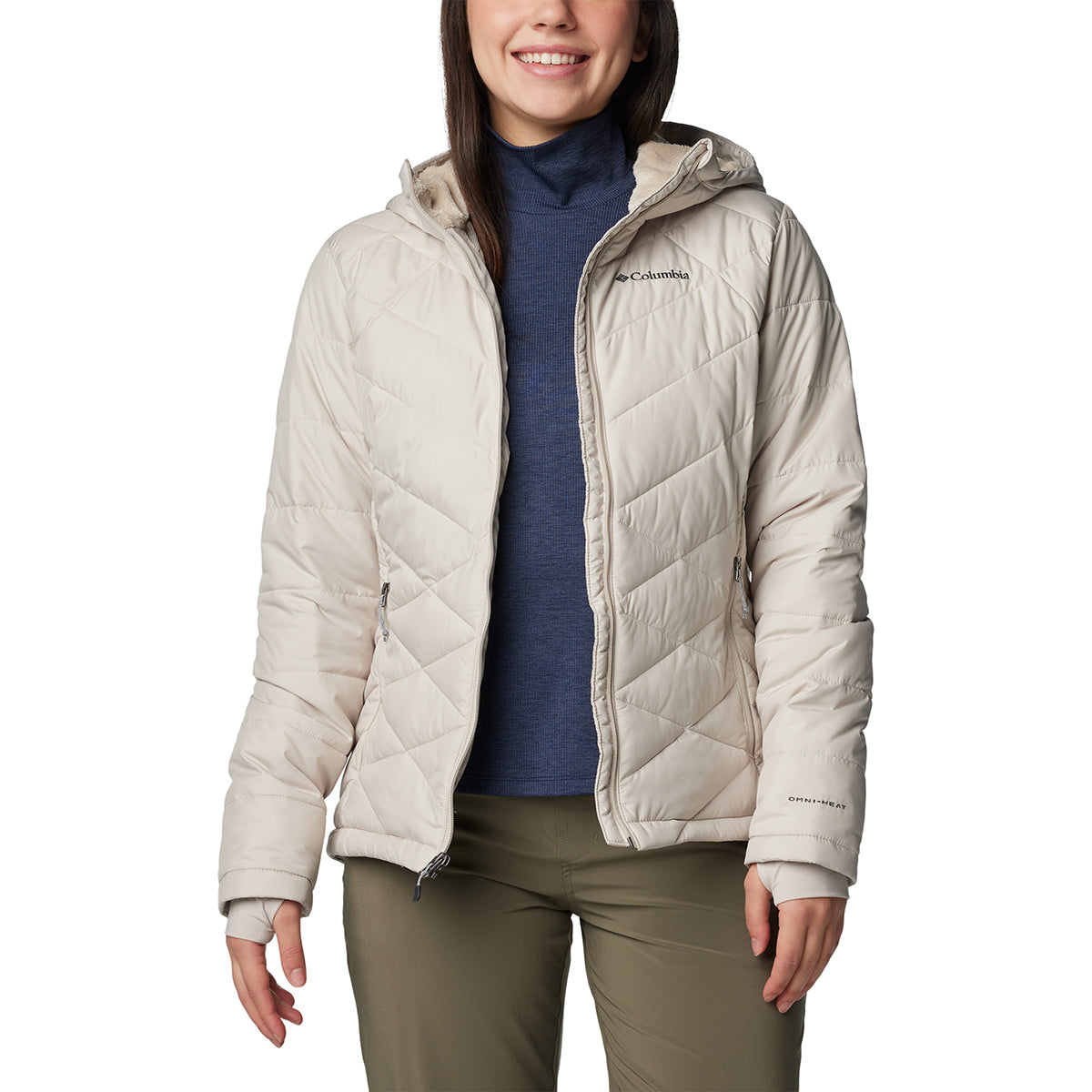 Campera Heavenly Hdd Jacket Omni-Heat Gris