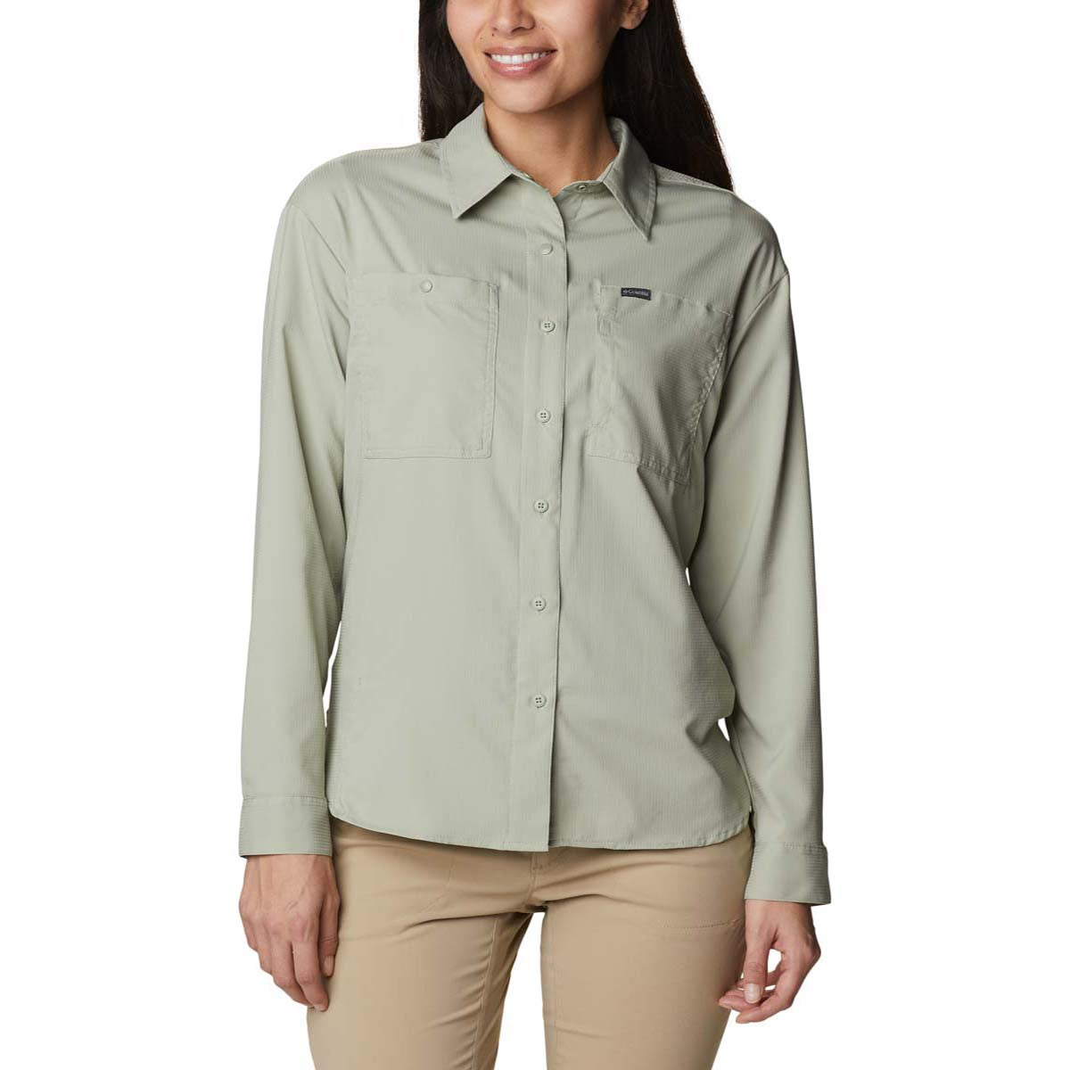 Camisa Manga Larga Silver Ridge Utility  Verde
