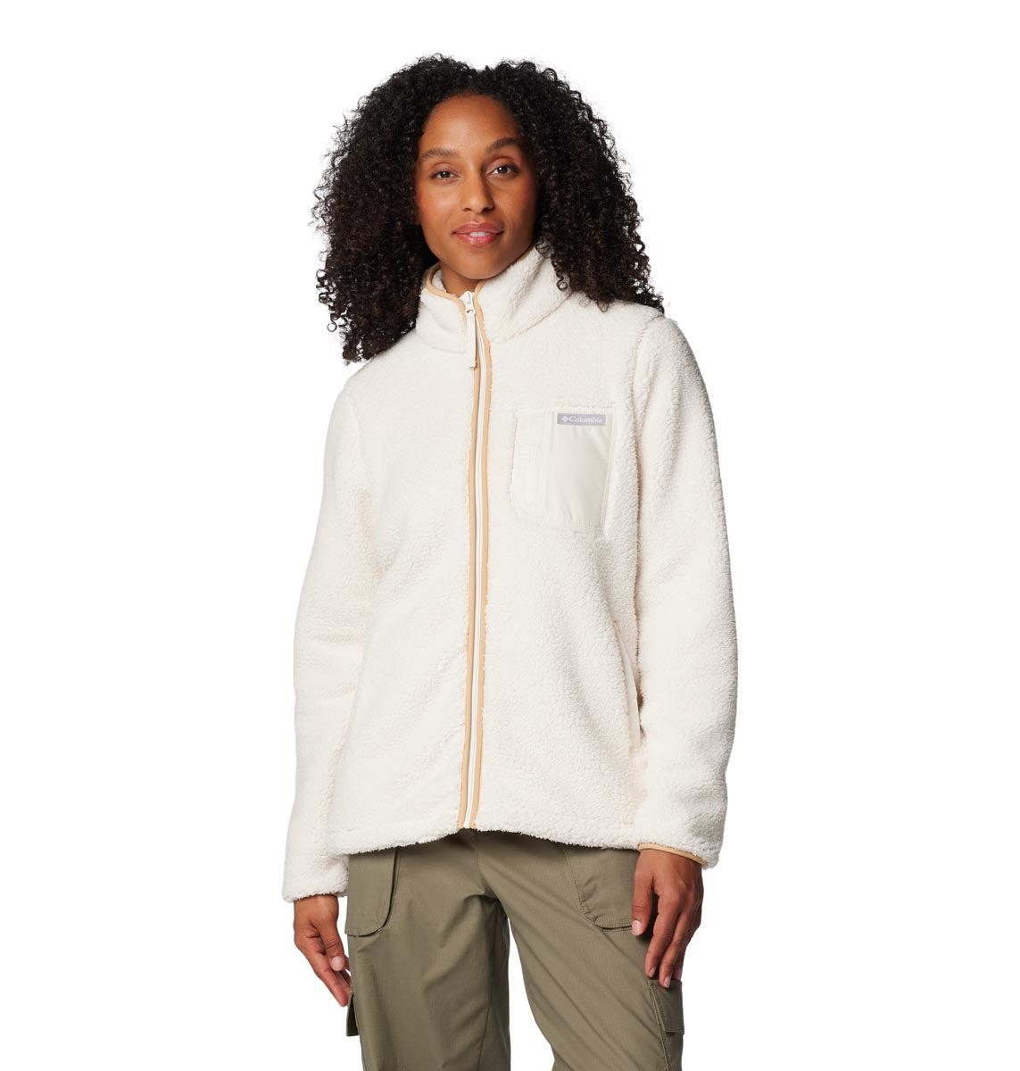 Polar West Bend Full Zip  Blanco