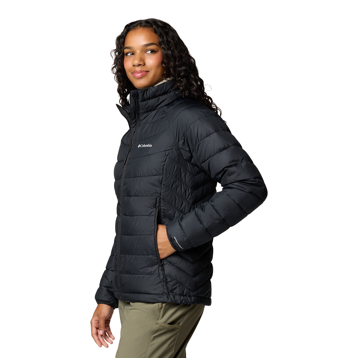 Chaqueta Powder Lite Ii Fz Jk Omni-Heat Negro
