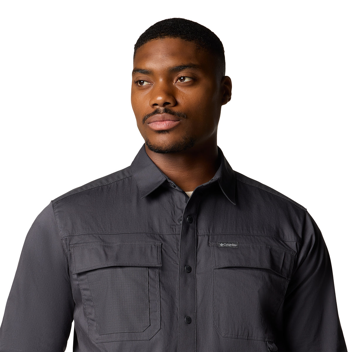 Camisa Manga Larga Landroamer Twill Ls  Gris