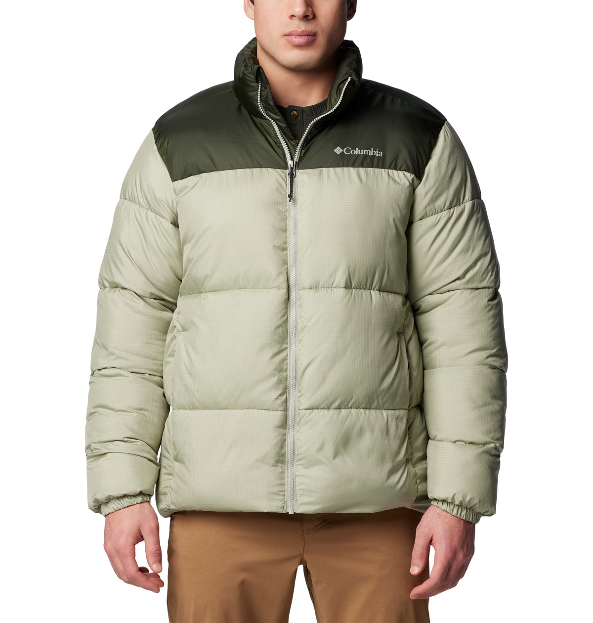 Campera Puffect Iii Jacket Omni-Shield Verde