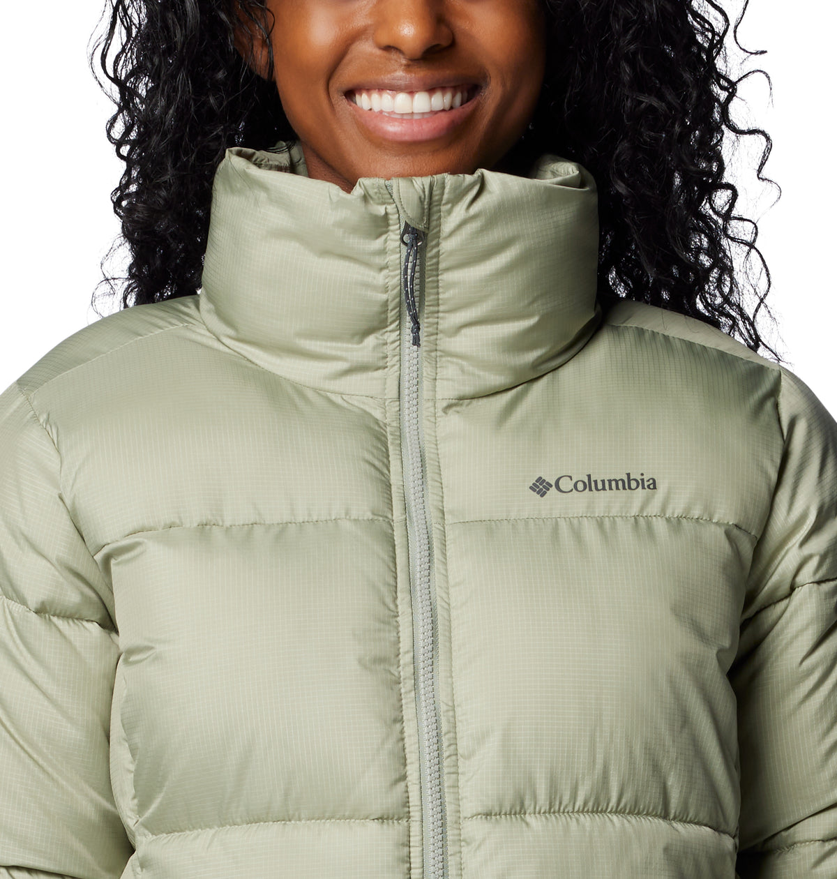 Campera Puffect Ii Full Zip Omni-Shield Verde