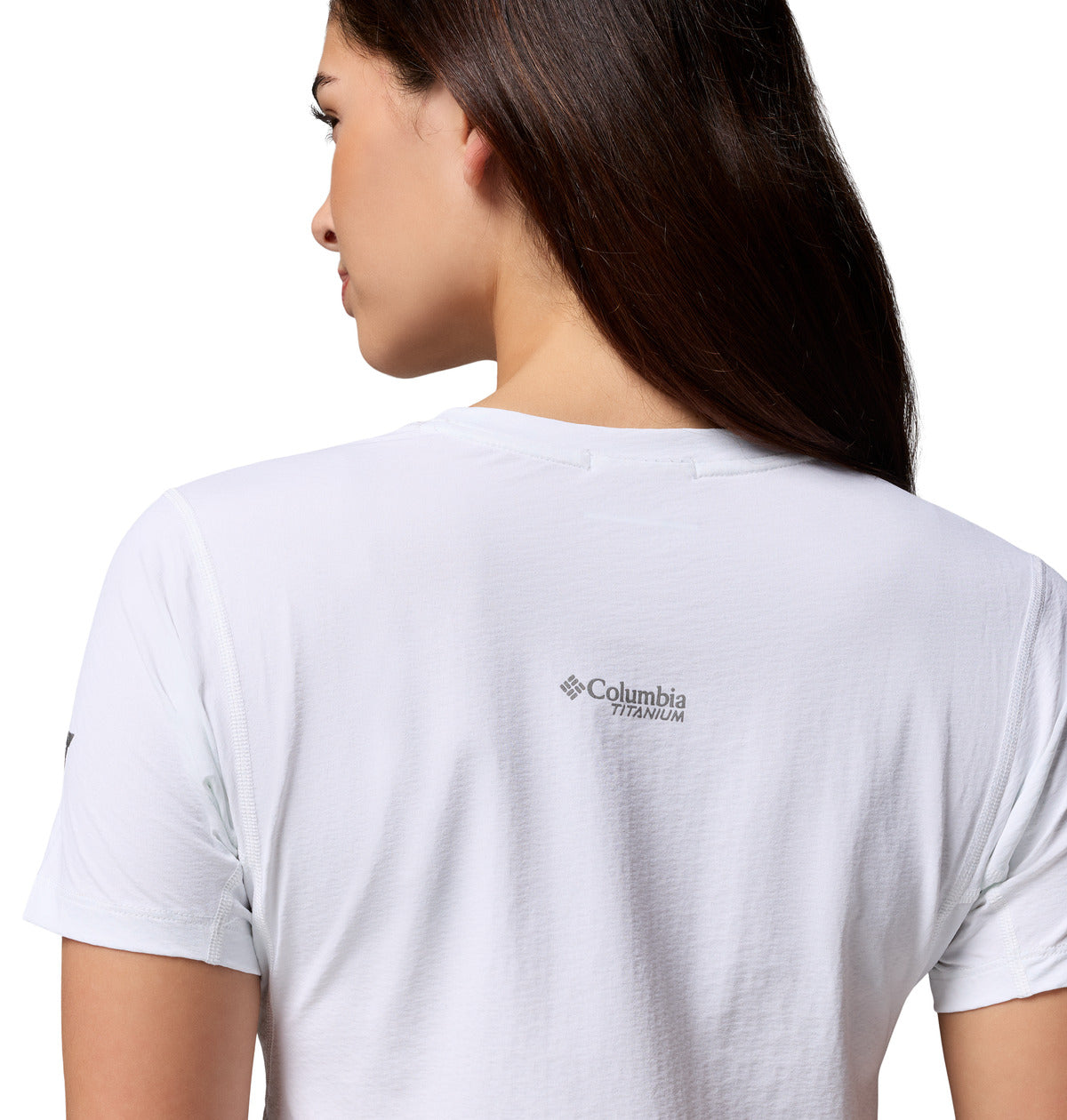 Remera Diamond Peak Short Omni-Freeze Blanco