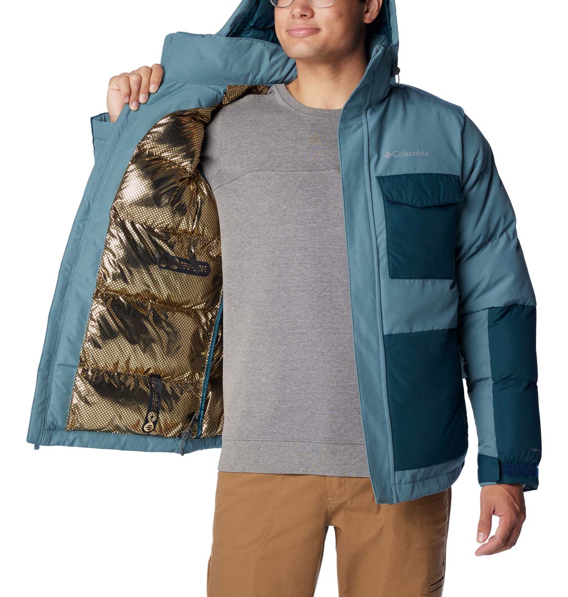 Campera Marquam Peak Jacket  Gris