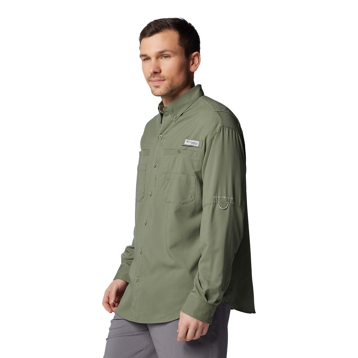 Camisa Manga Larga Tamiami Ii L/S Shirt Omni-Shade Verde