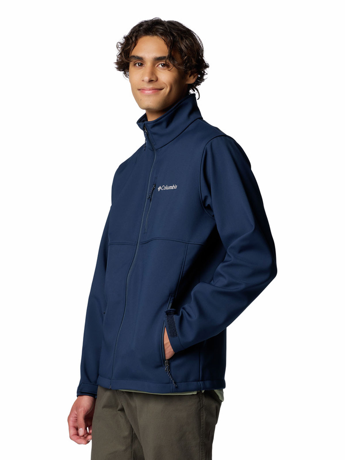 Cortaviento Ascender Softshell Omni-Shield Azul Marino