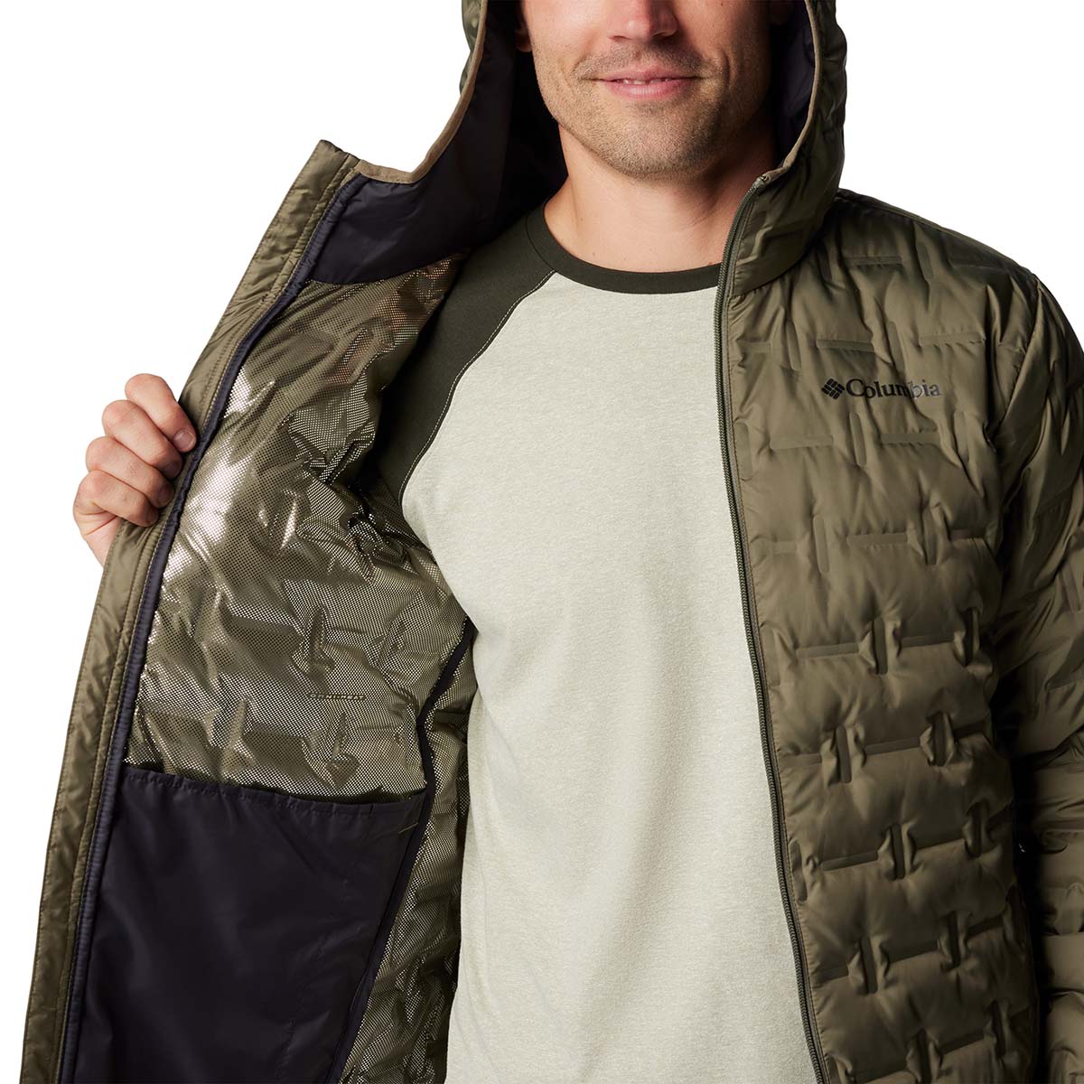 Campera Delta Ridge Ii Down Omni-Heat Verde