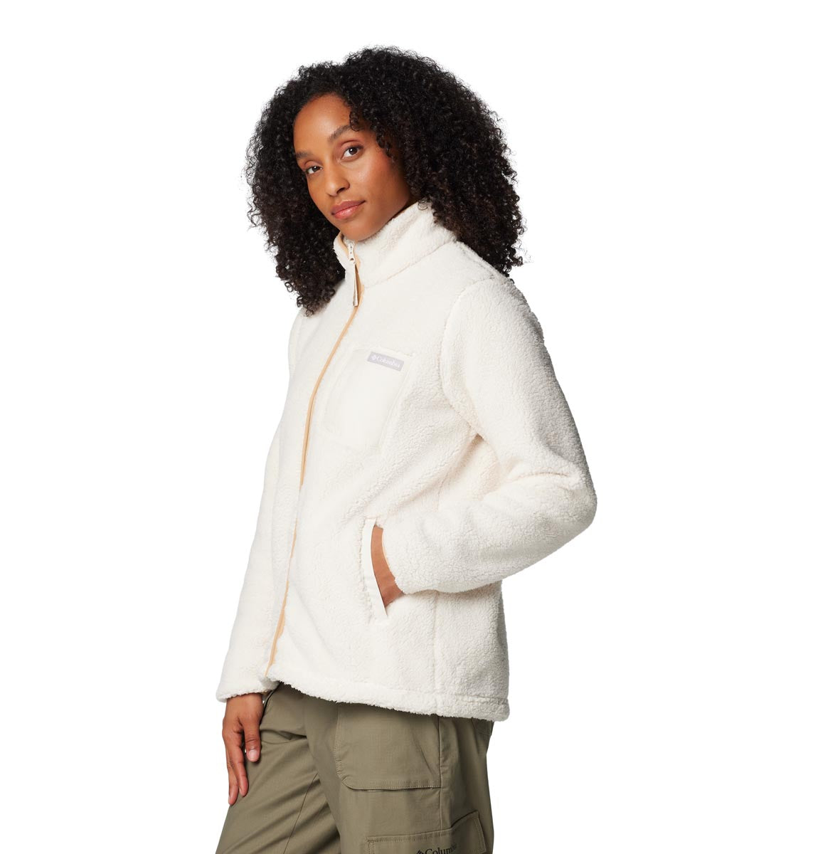 Polar West Bend Full Zip  Blanco