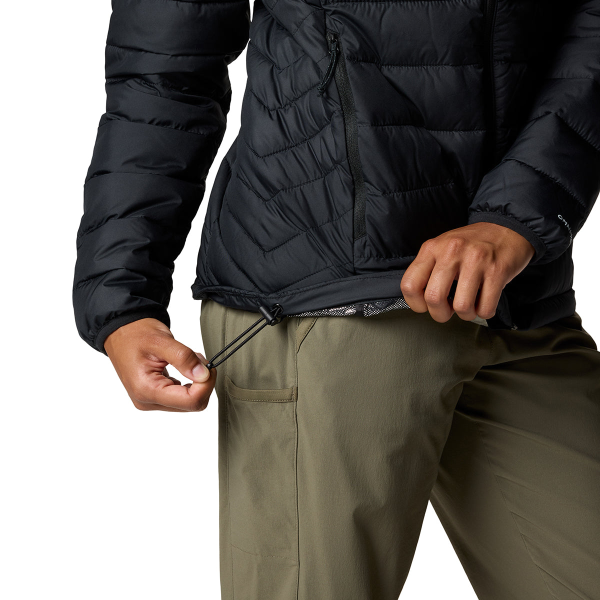 Chaqueta Powder Lite Ii Fz Jk Omni-Heat Negro