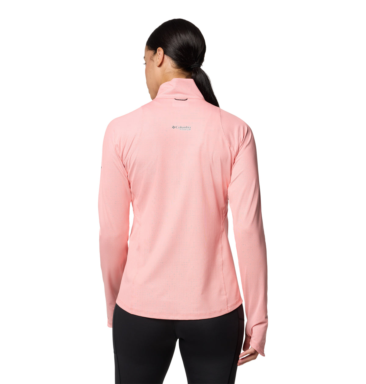 Remera Manga Larga Summit Valley Ls Hz Omni-Freeze Rosado