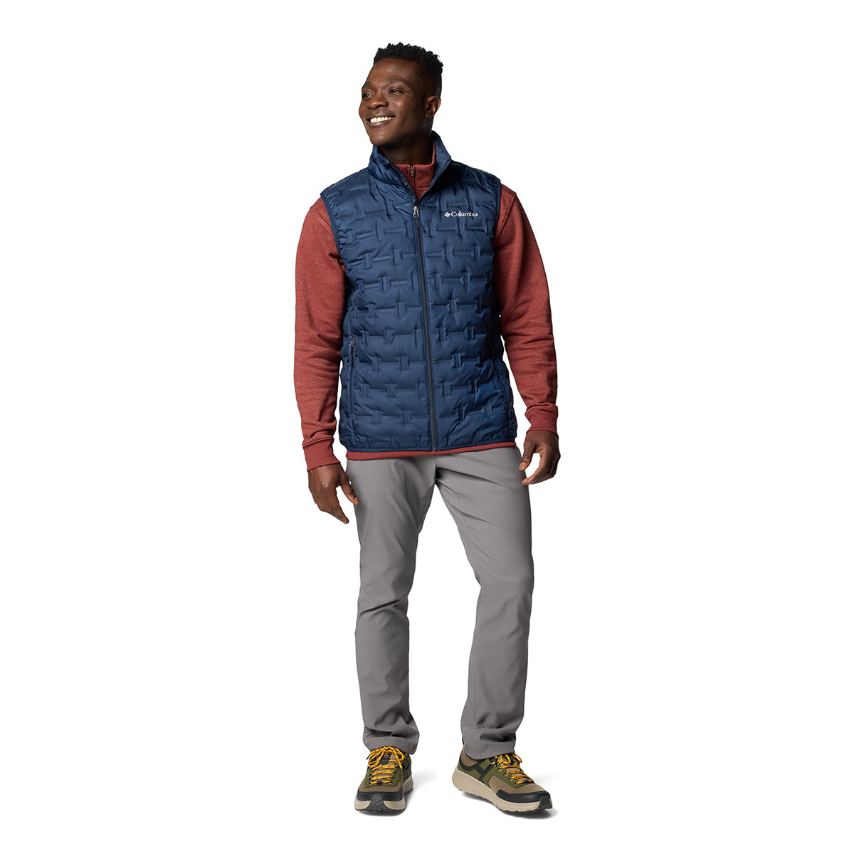 Chaleco Delta Ridge Ii Dwn V Heat Seal Azul Marino