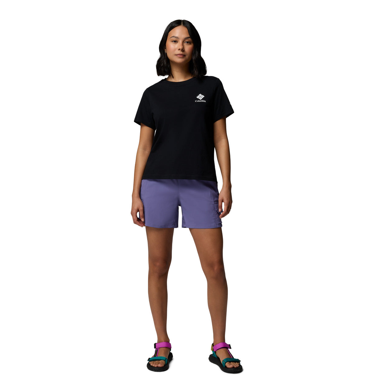 Remera Rolling Bend Graphic  Negro