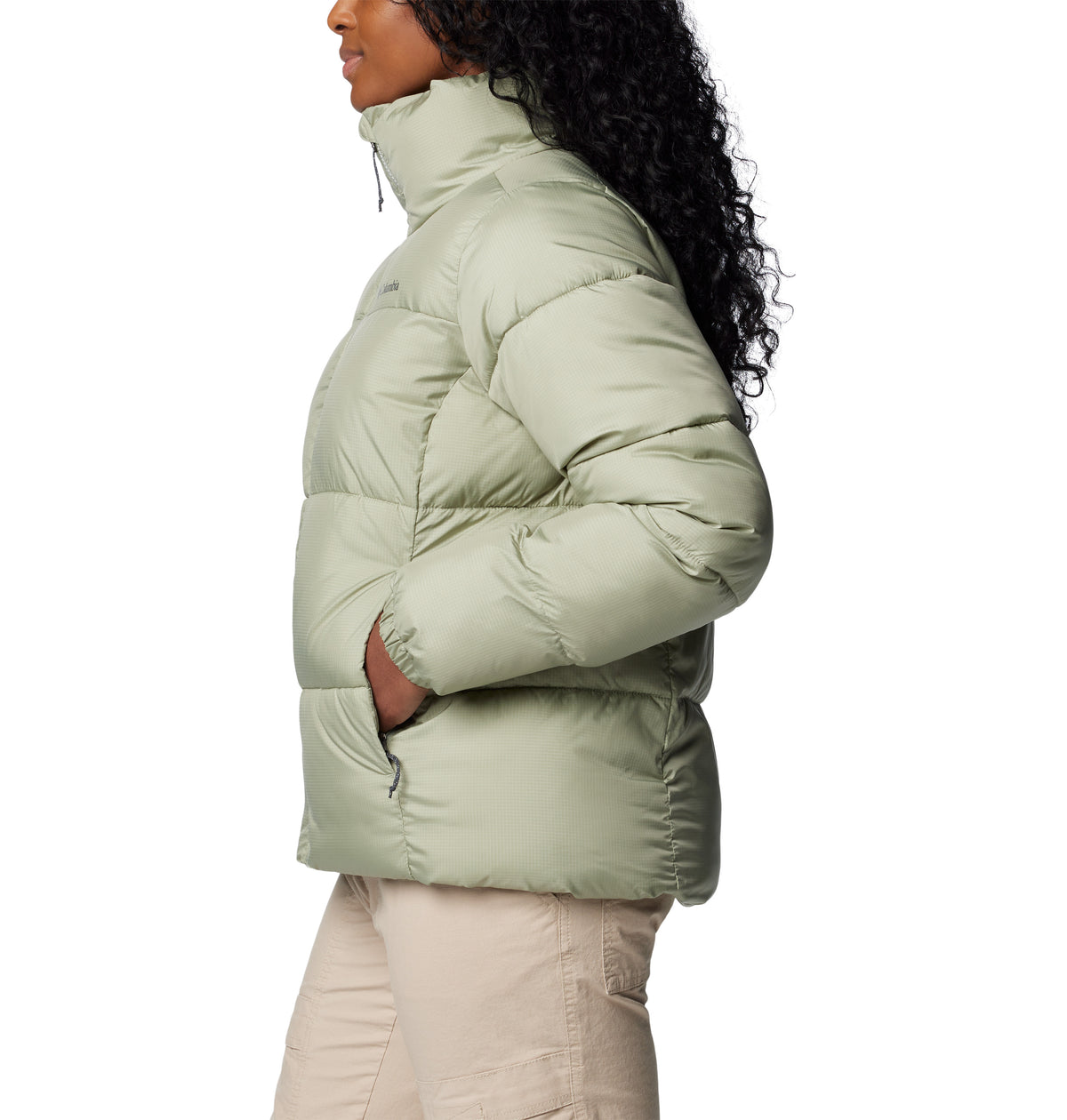 Campera Puffect Ii Full Zip Omni-Shield Verde