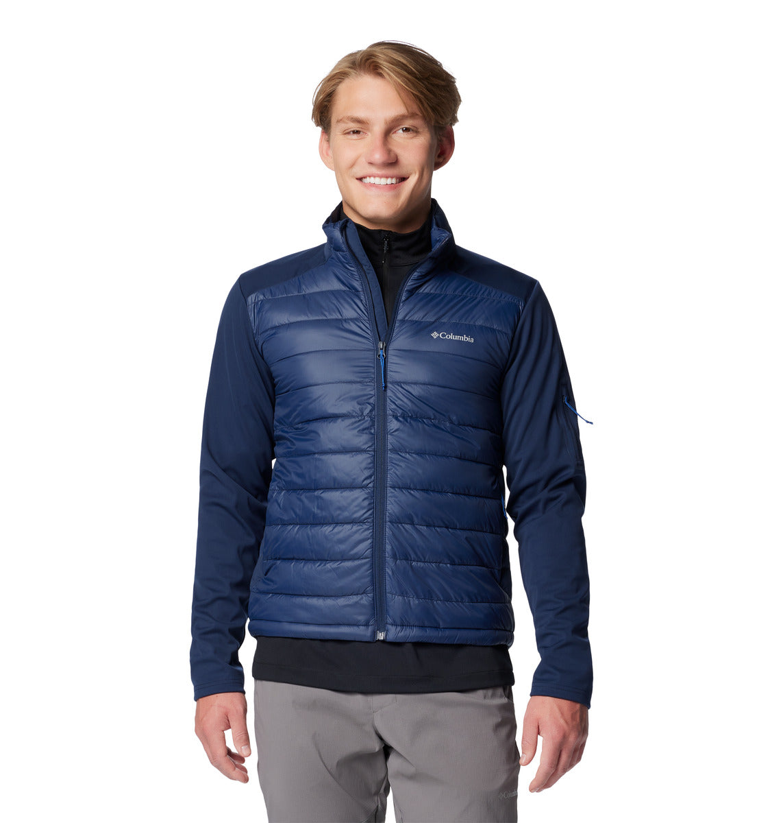 Chaqueta Columbia Tech Softsh Omni-Shield Azul Marino