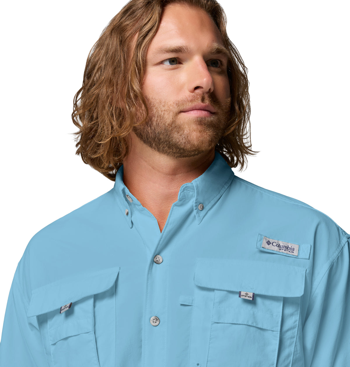 Camisa Manga Corta Bahama Ii S/S Shirt Omni-Shade Azul