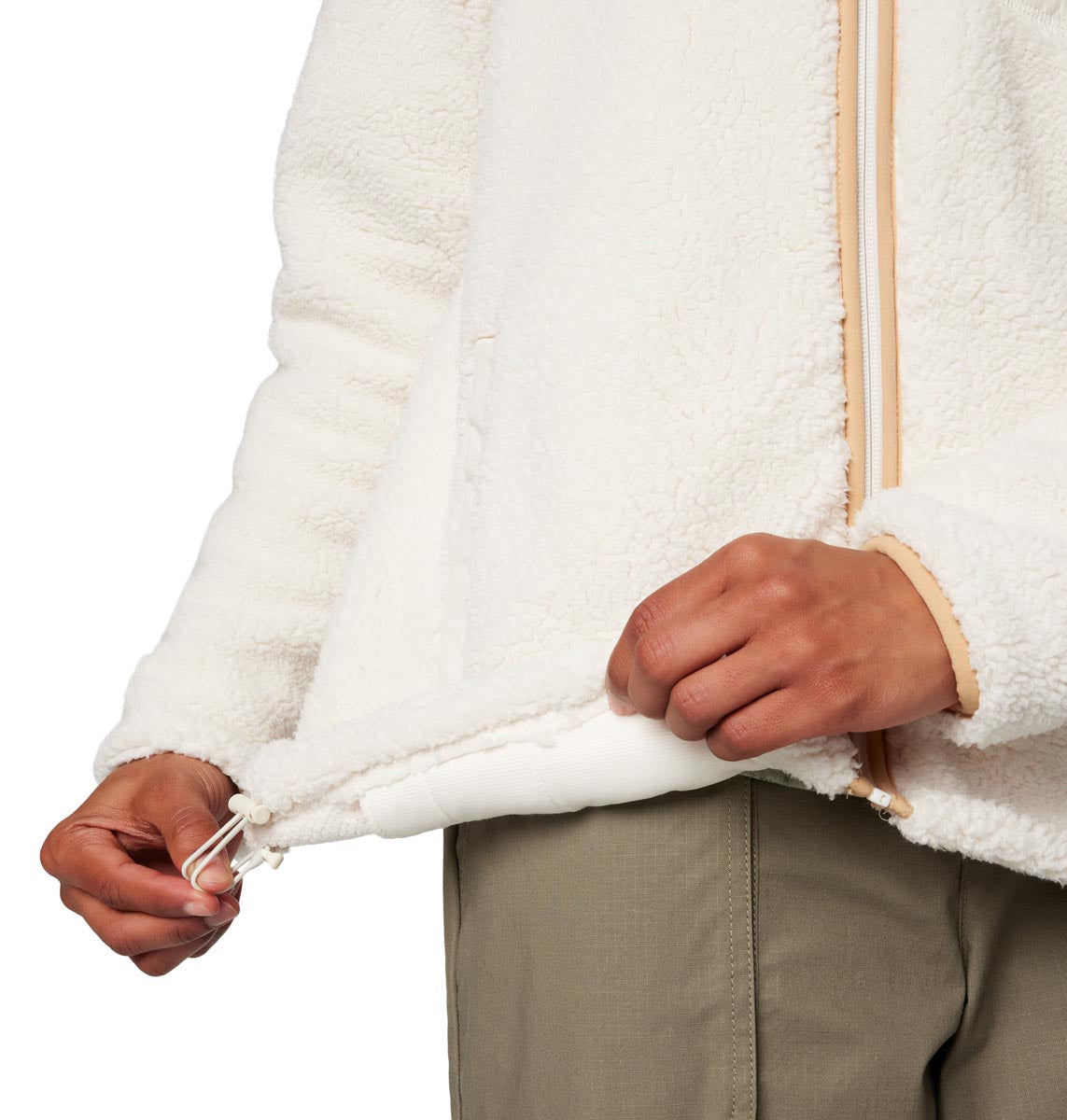 Polar West Bend Full Zip  Blanco