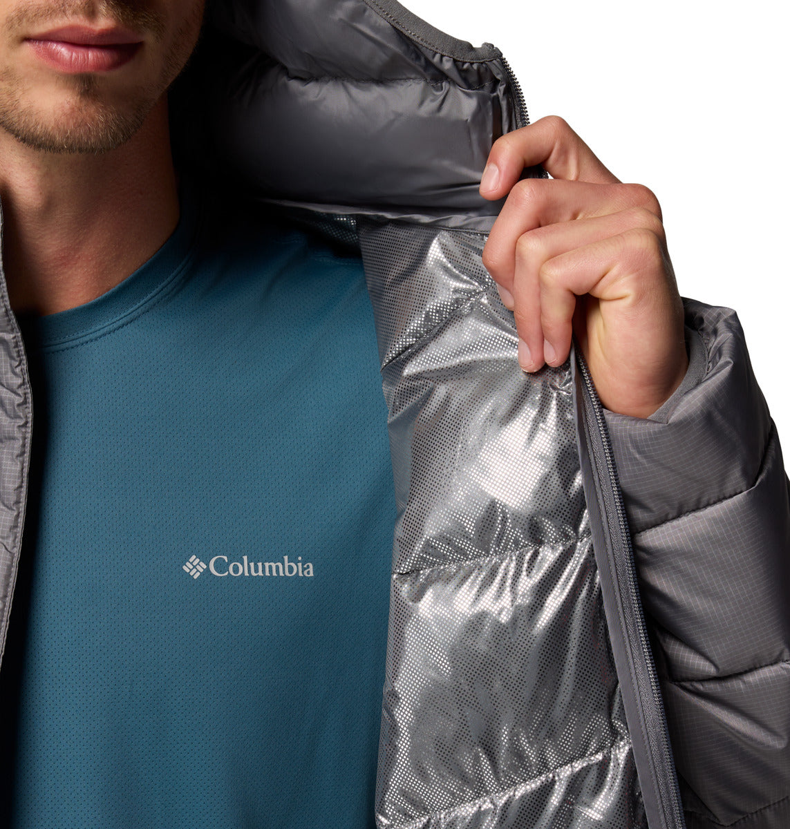 Campera Fivemile Butte Ii Omni-Heat Gris