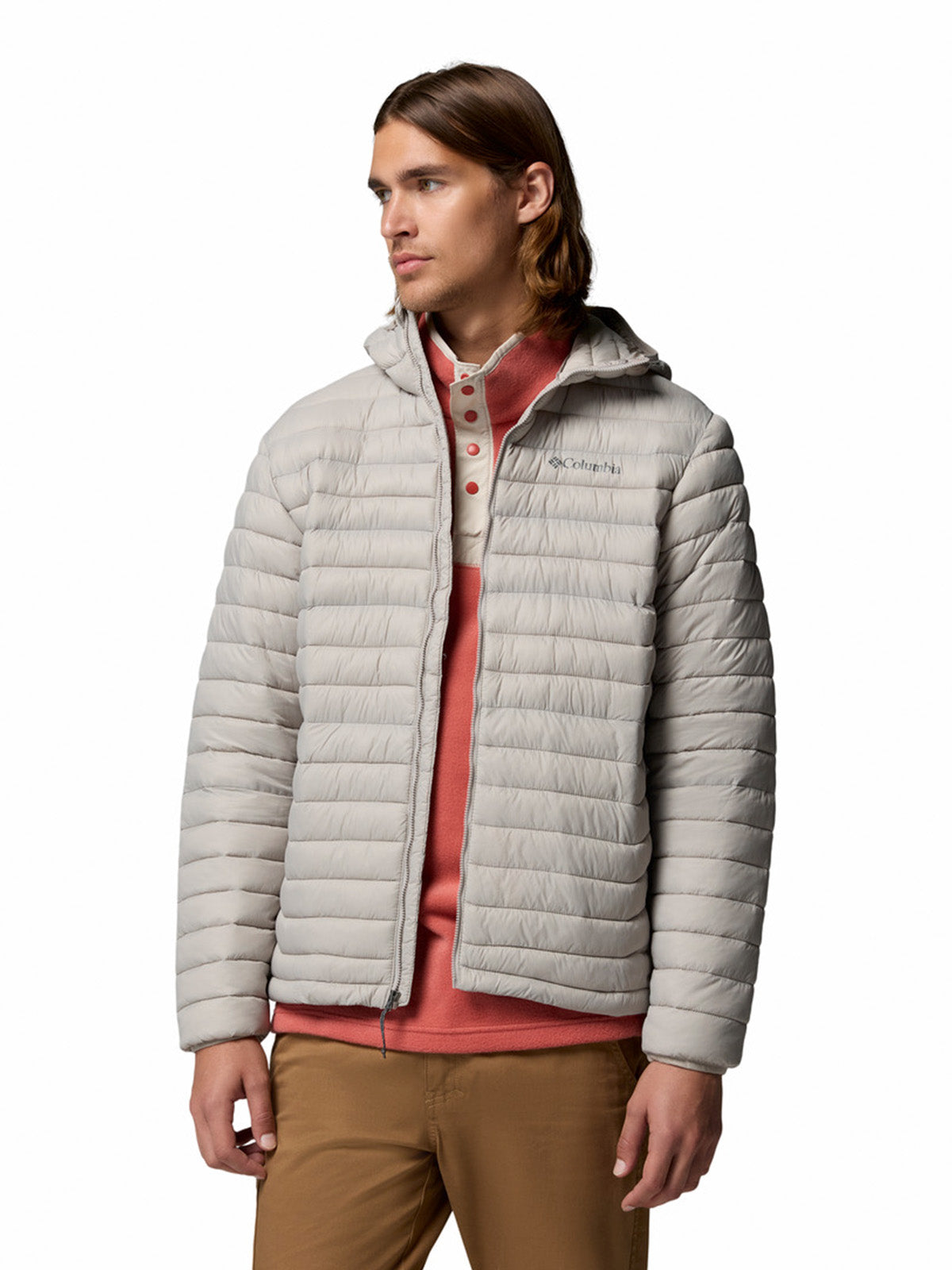 Campera Powder Pass Hooded Omni-Shield Gris