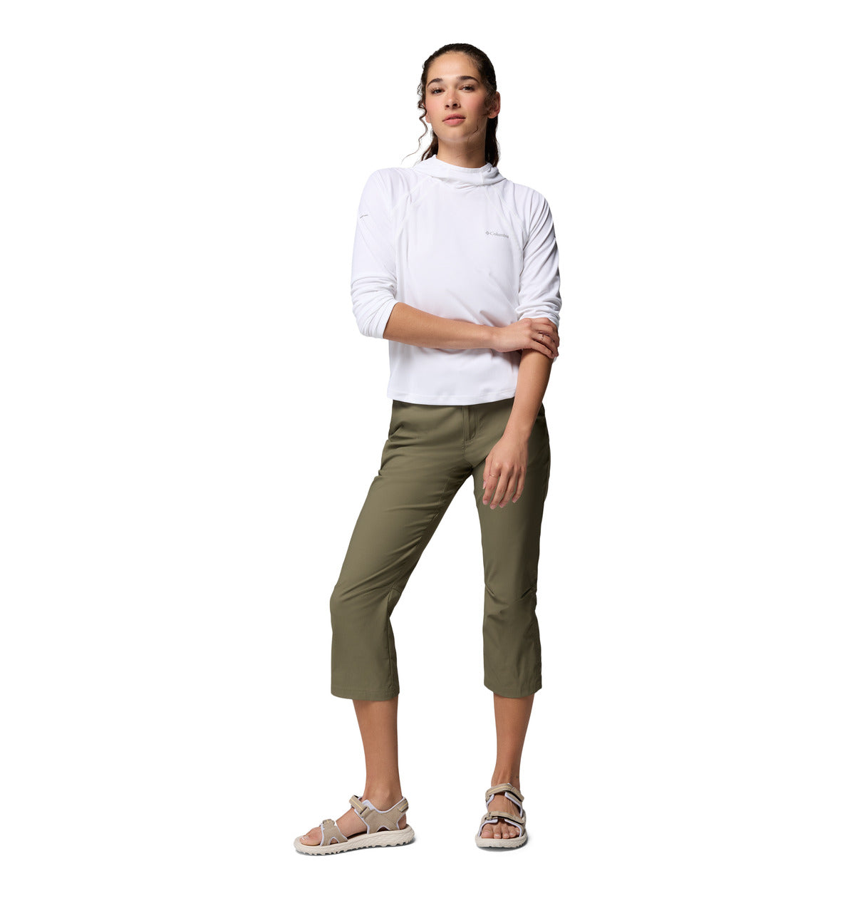 Remera Manga Larga Stealth Spring Omni-Shade Blanco