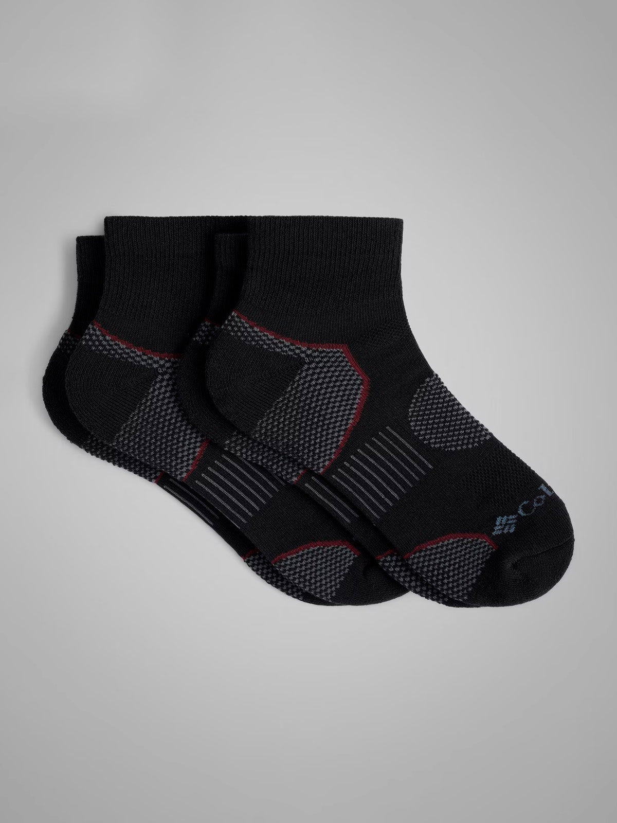 Medias 2P Bal Pt Walk Qtr  Negro
