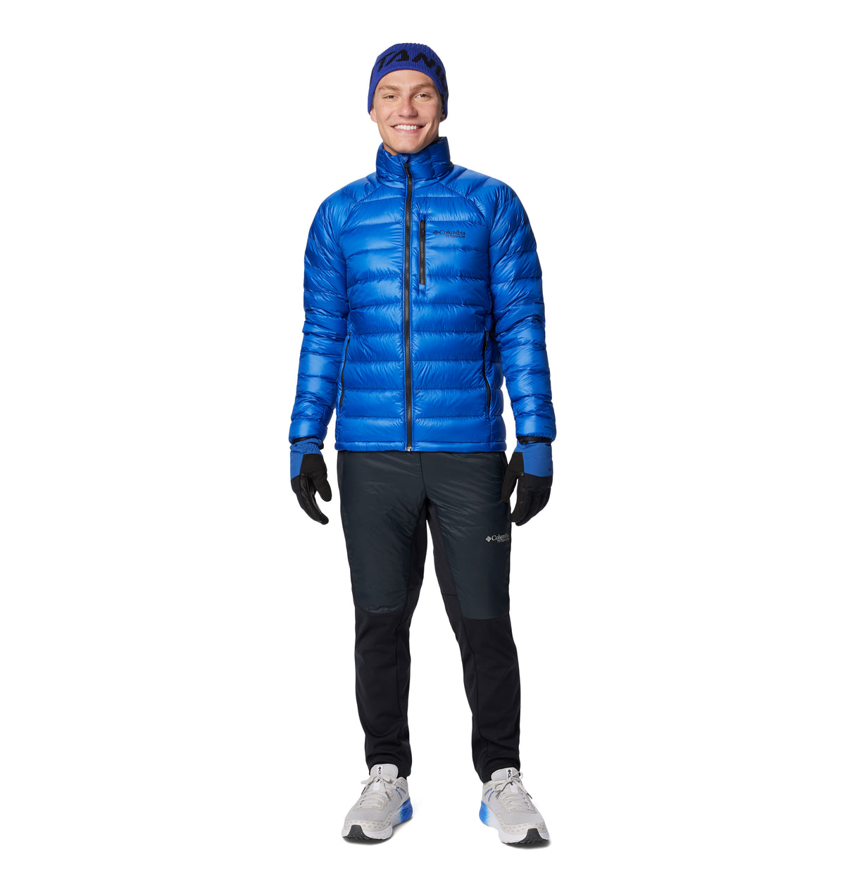 Campera Arctic Crest Down Trail Azul