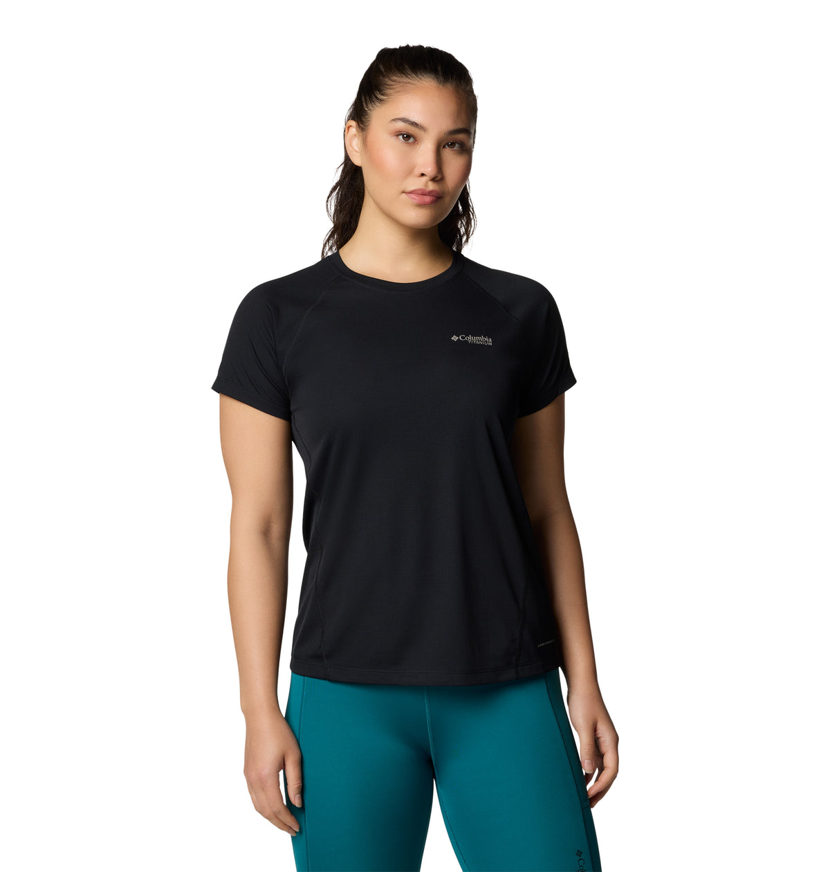 Remera Cirque River Ss Crew Omni-Freeze Negro