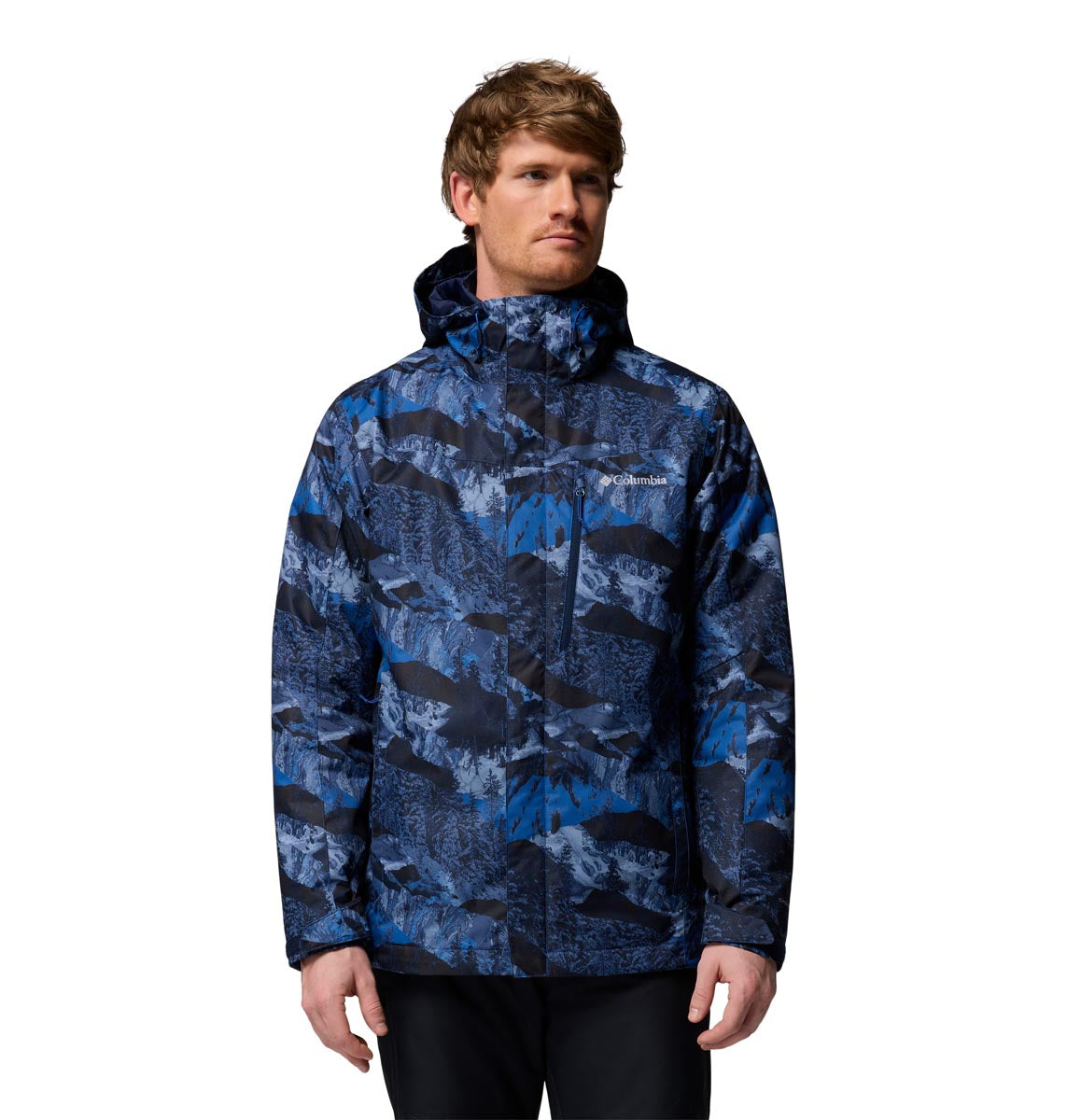 Campera Whirlibird V Printed Omni-Tech Azul