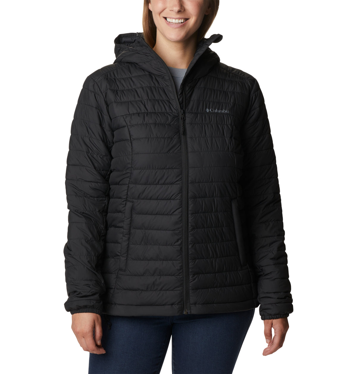 Campera Silver Falls Ii Hood Omni-Shield Negro