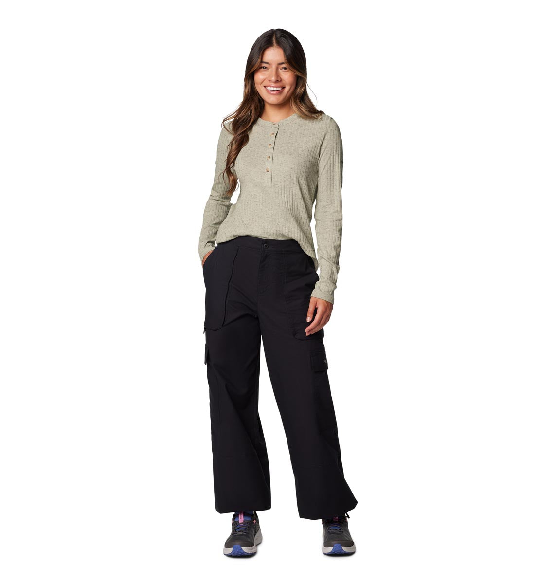 Pantalón Brea Falls Cotton  Negro