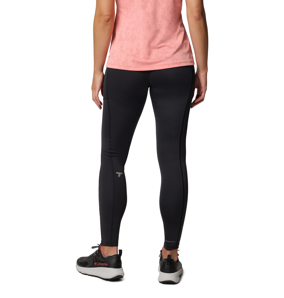 Calza Summit Valley Leggin Omni-Wick Negro