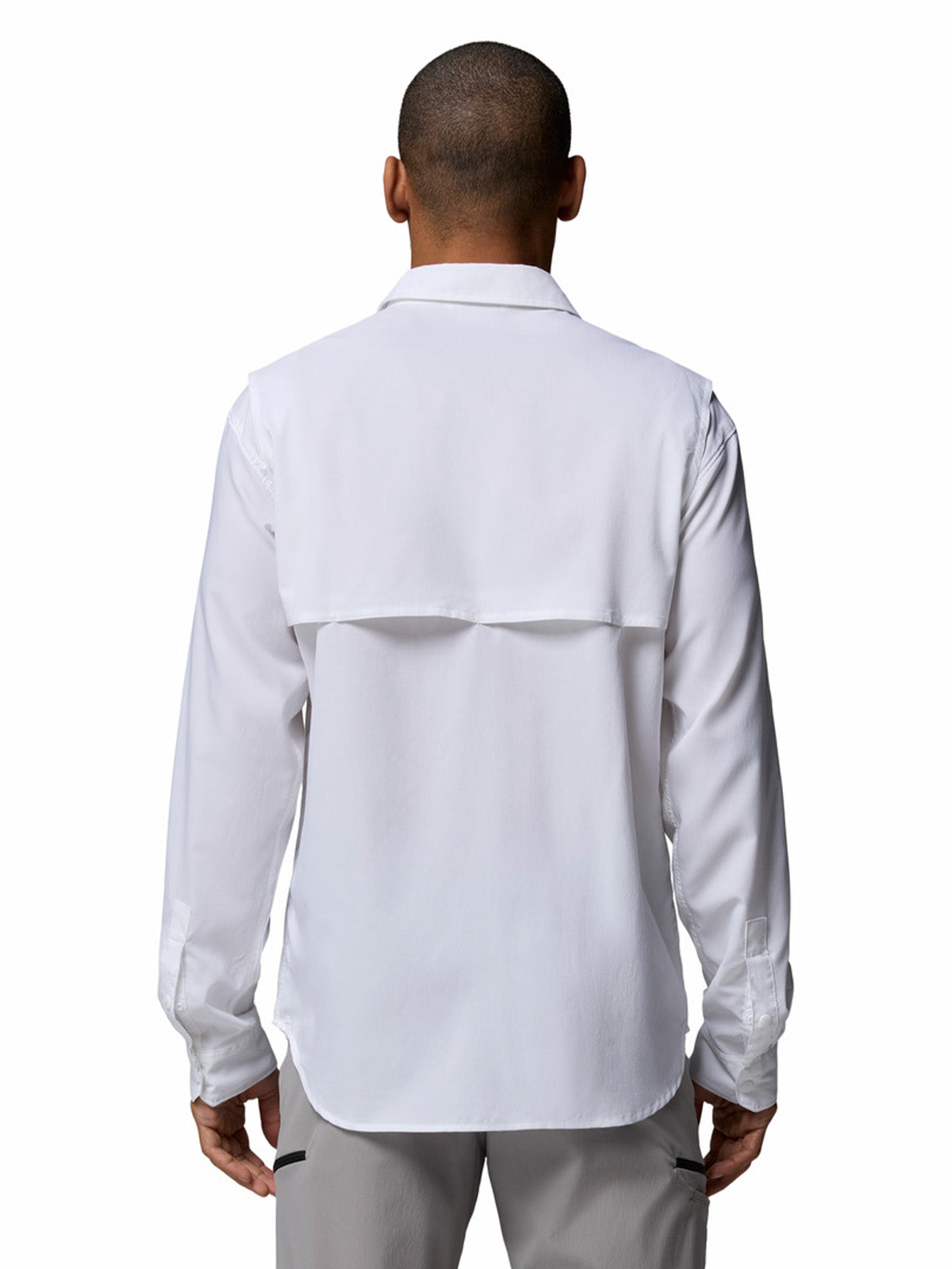 Camisa Manga Larga Silver Ridge Utility Omni-Shade Blanco