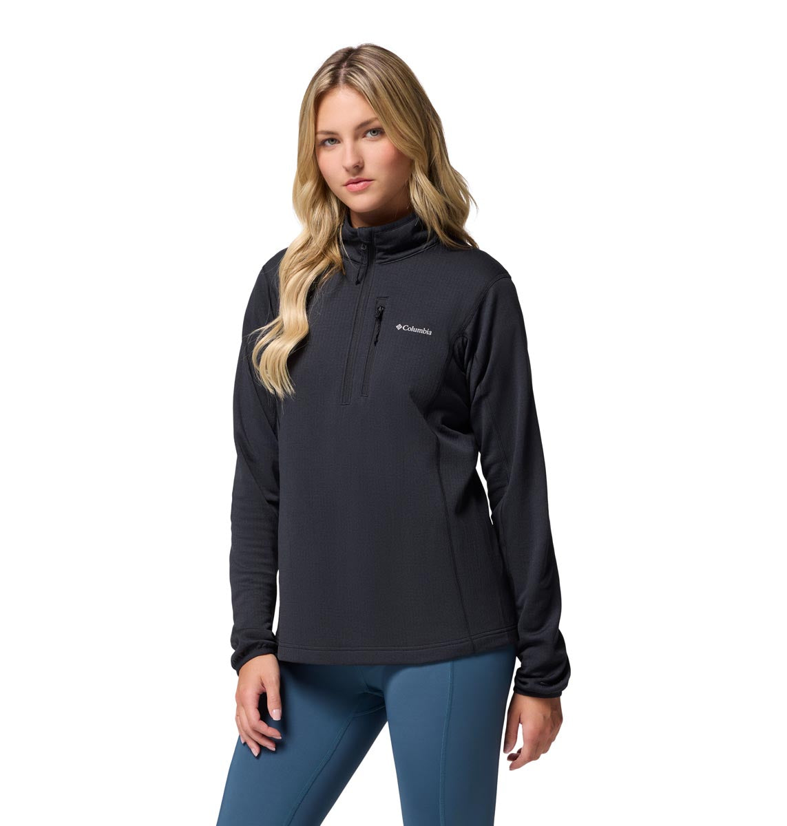 Polar Essential Hike Grid Omni-Wick Negro