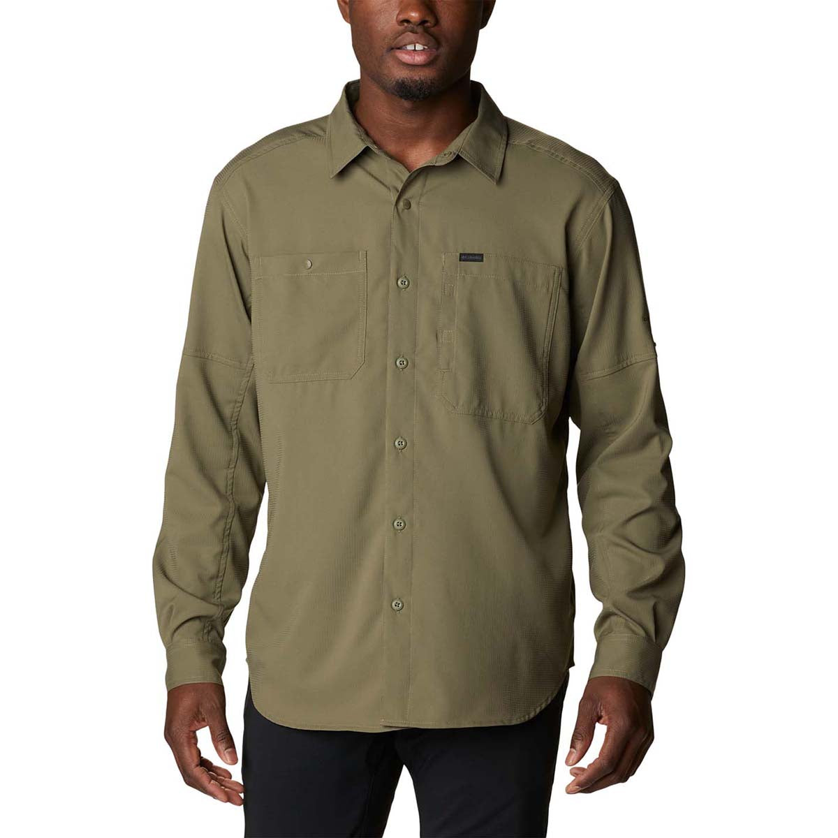 Camisa Manga Larga Silver Rdg Lg Sleeve Omni-Shade Verde