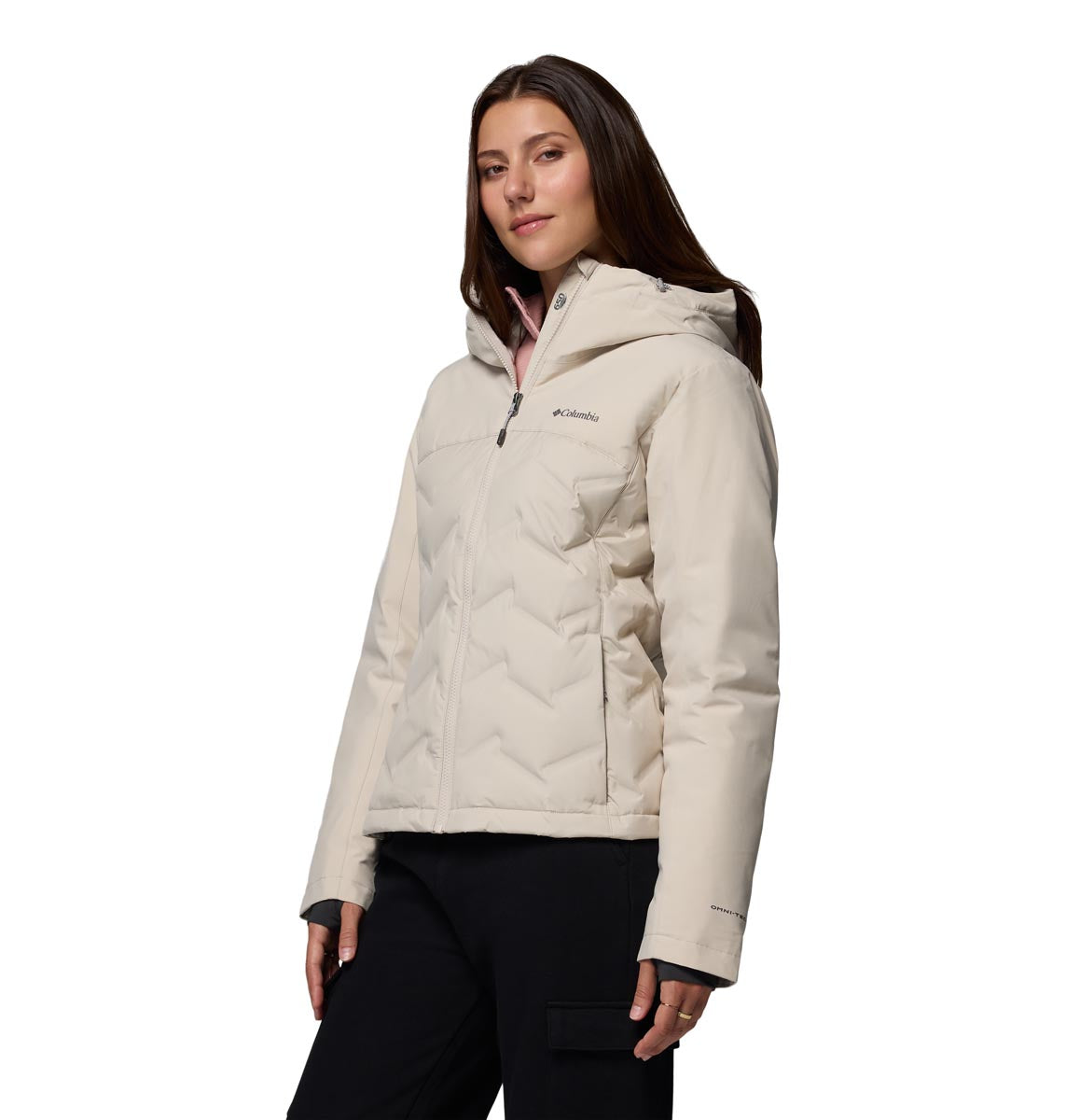 Campera Grand Trek Iii Down Omni-Heat Gris