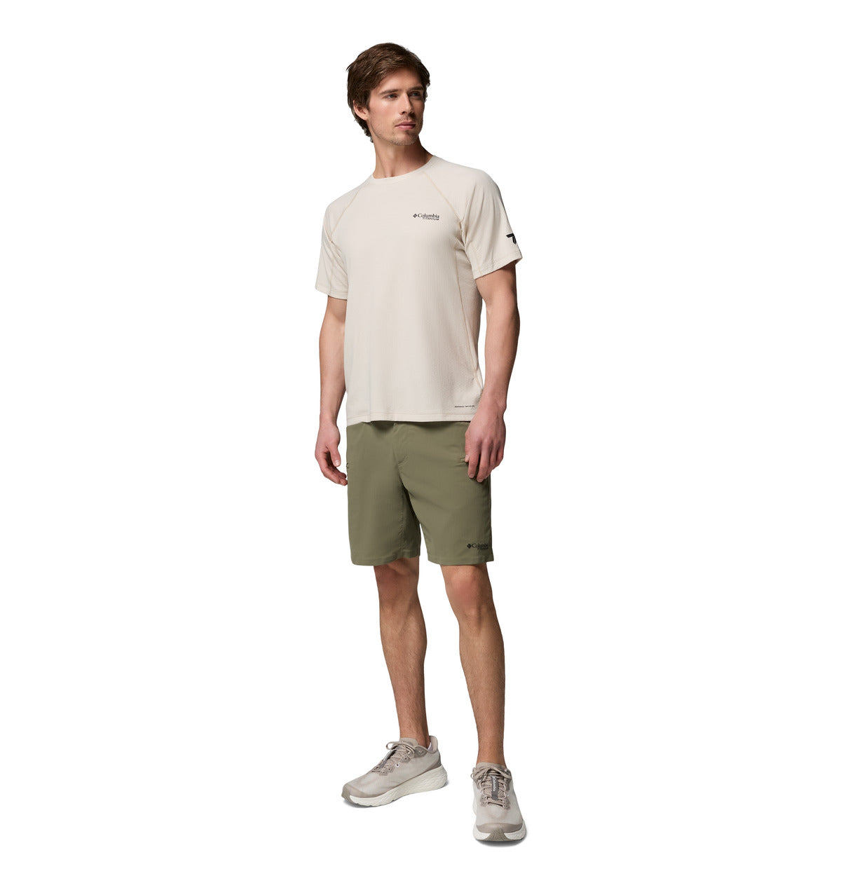 Remera Driventure Short S Omni-Shade Gris