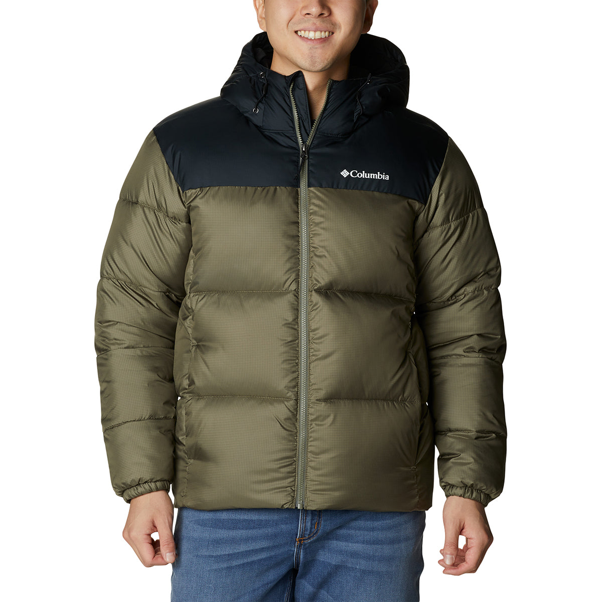 Campera Puffect Ii Hooded Jk Omni-Shield Verde