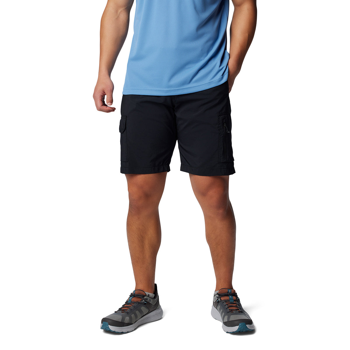 Pantalón Silver Rdg Cargo Sho Omni-Shade Negro