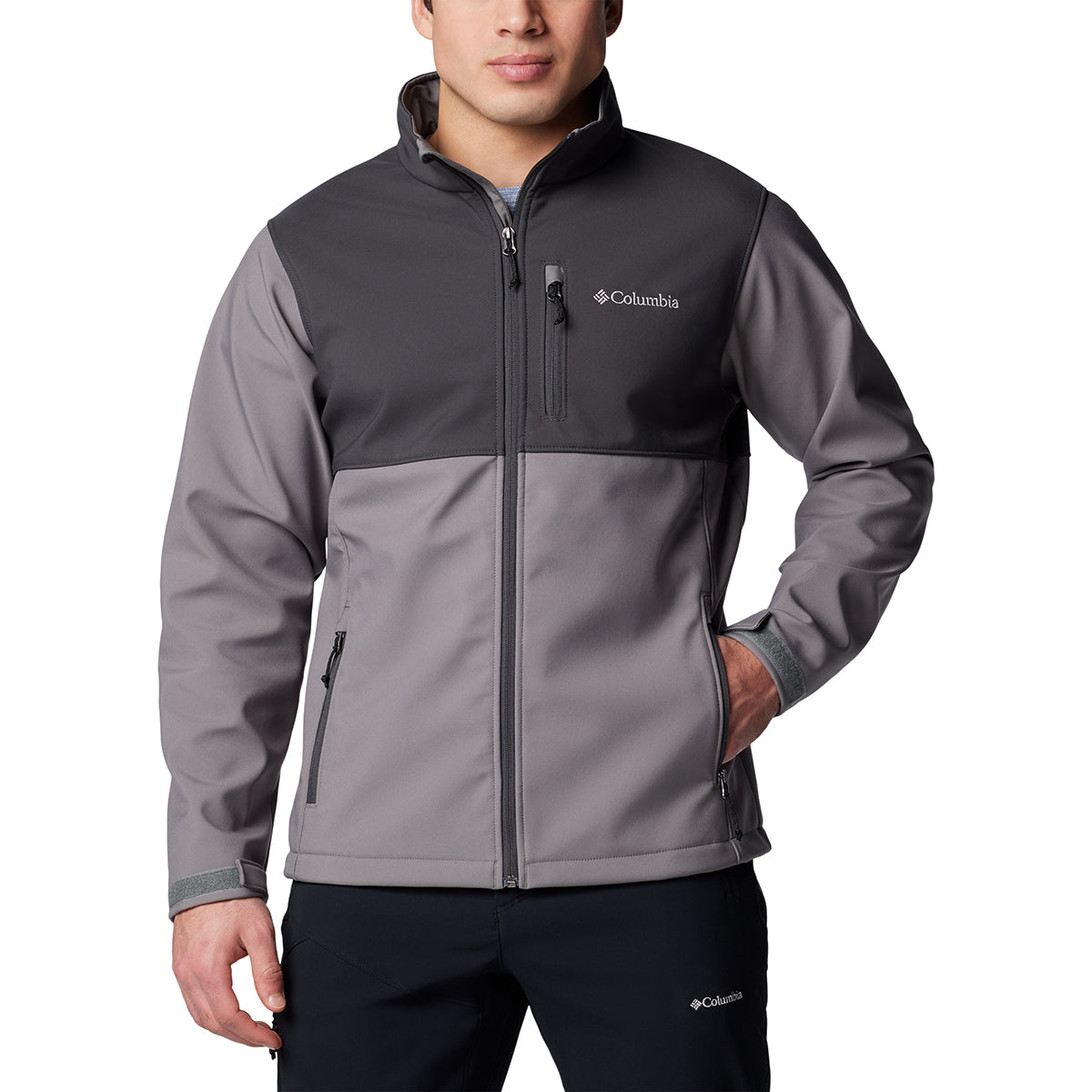Chaqueta Ascender Soft Shell Omni-Shield Gris