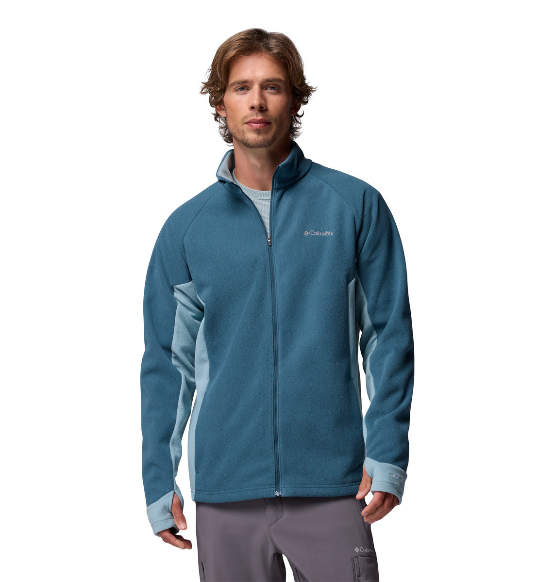 Polar Arctic Peak Full Zip Omni-Heat Azul