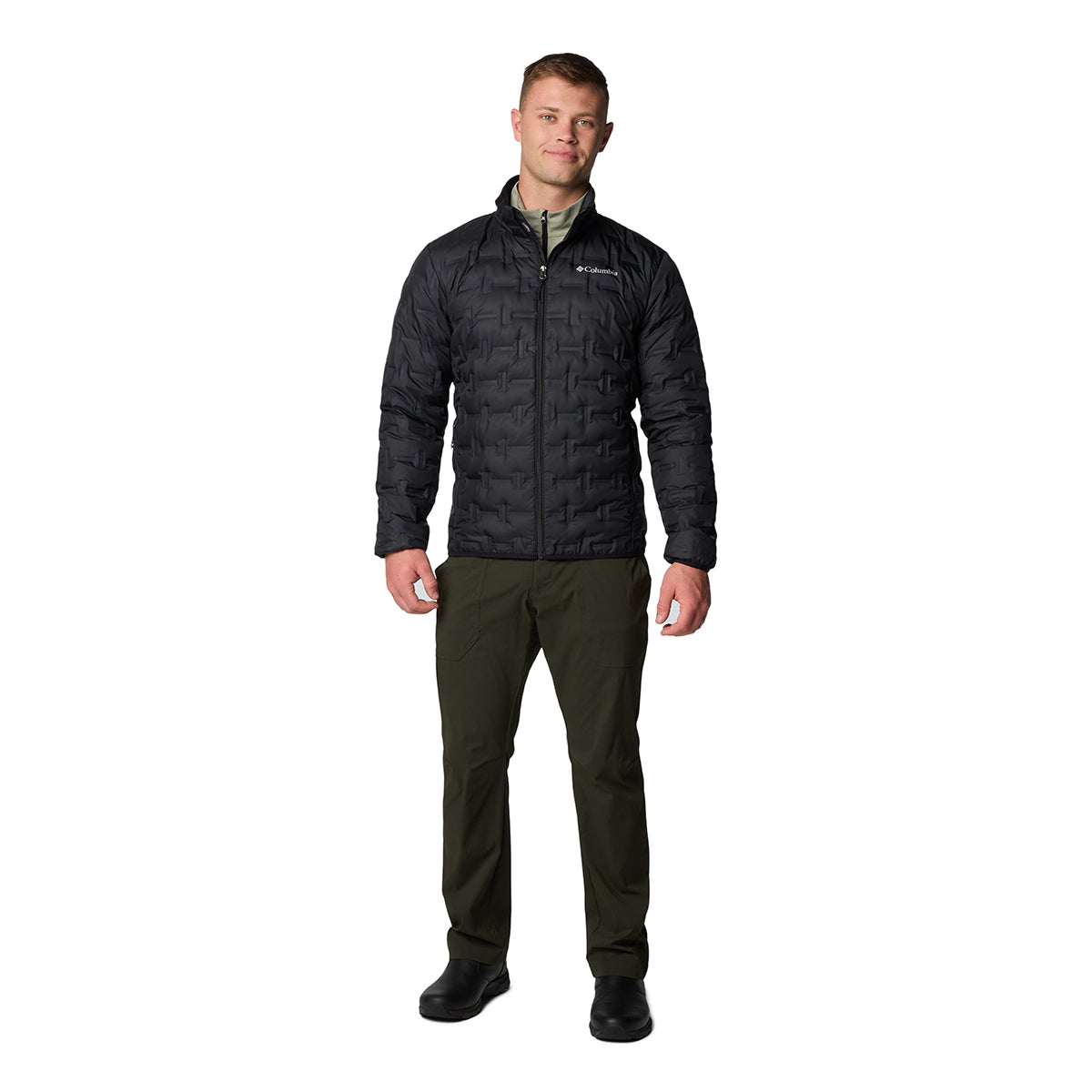 Campera Delta Ridge Ii Down Heat Seal Negro
